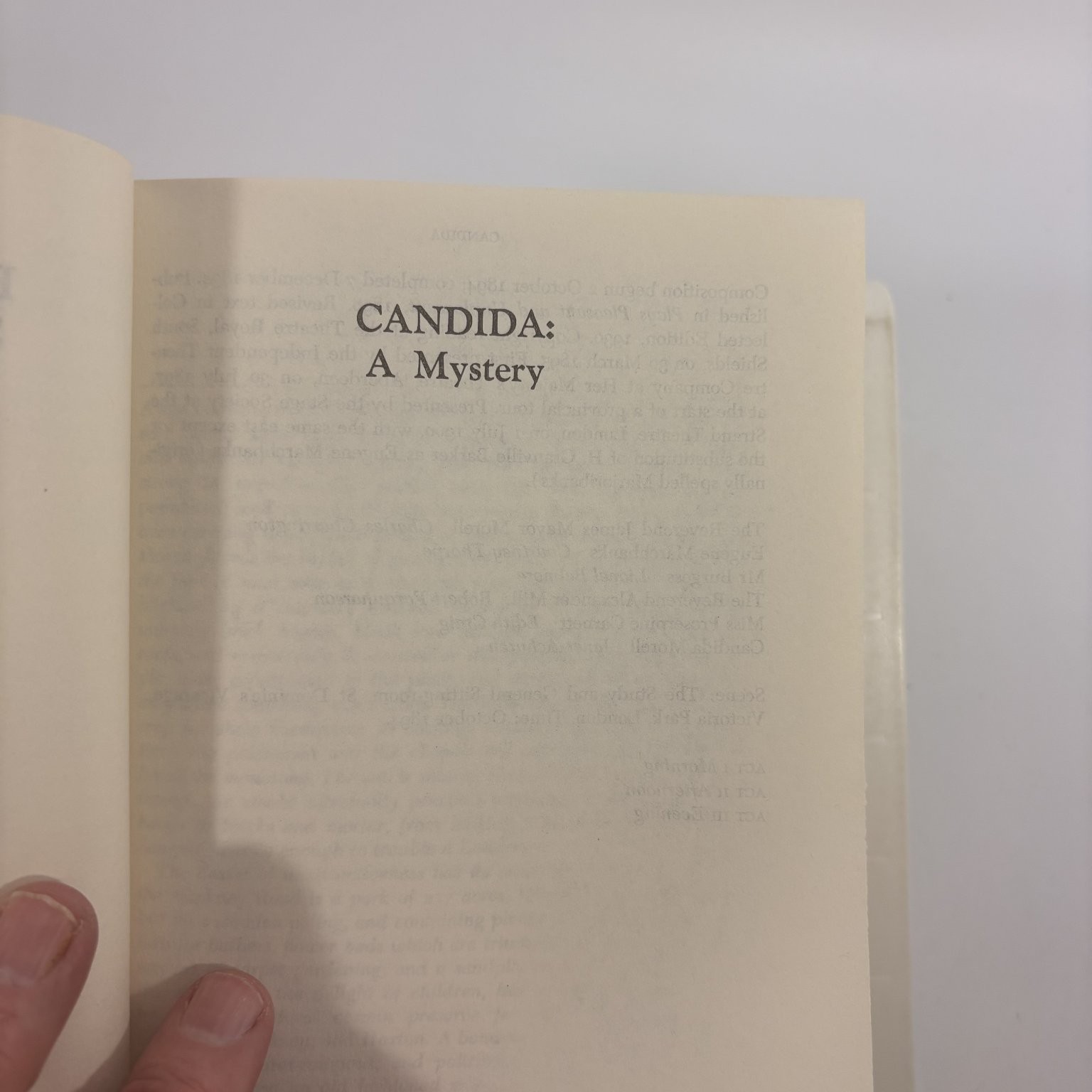 Selected Plays Bernard Shaw 1979 Play Drama Hardcover Book