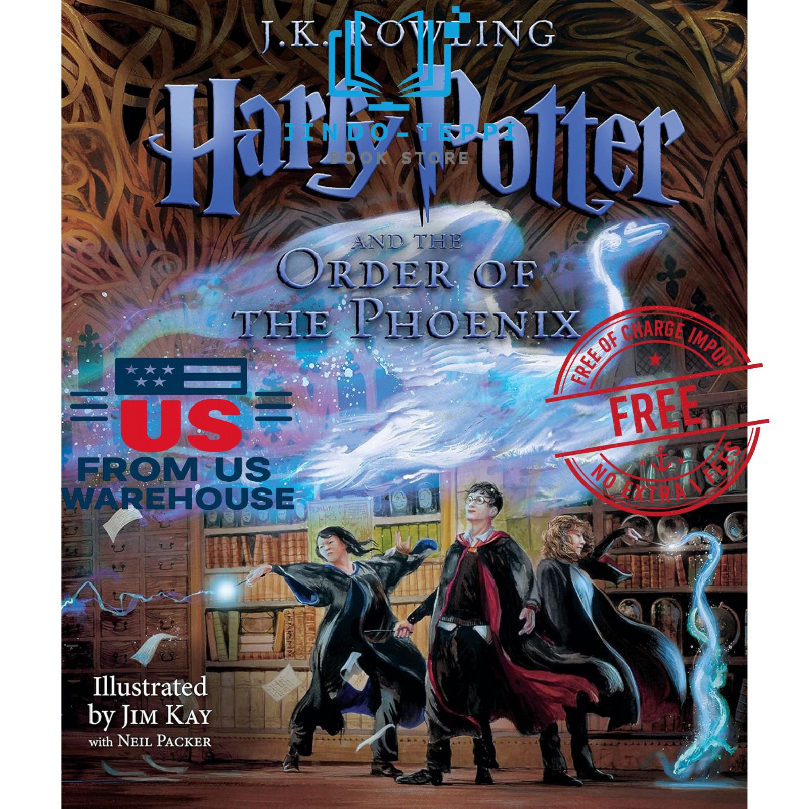 Harry Potter Order of the Phoenix Illustrated HC Book 5 Jim Kay 9780545791434