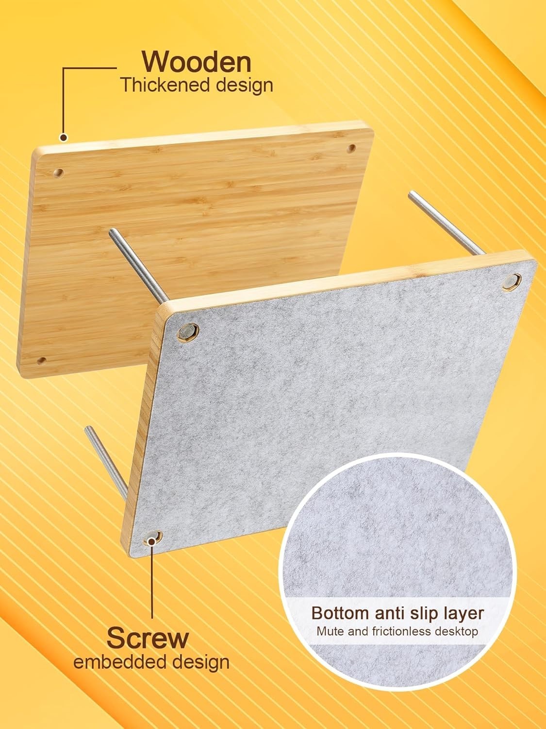Handmade Book Press 14.7×11.4 in – Sustainable Wood Craft Tools for Bookbinding
