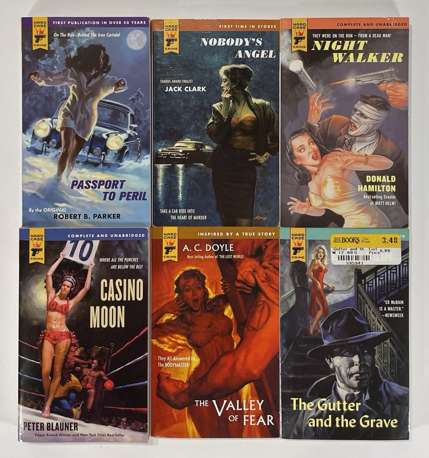 HARD CASE CRIME Book Lot 19 – Stephen King Lawrence Block Westlake Peter Blauner
