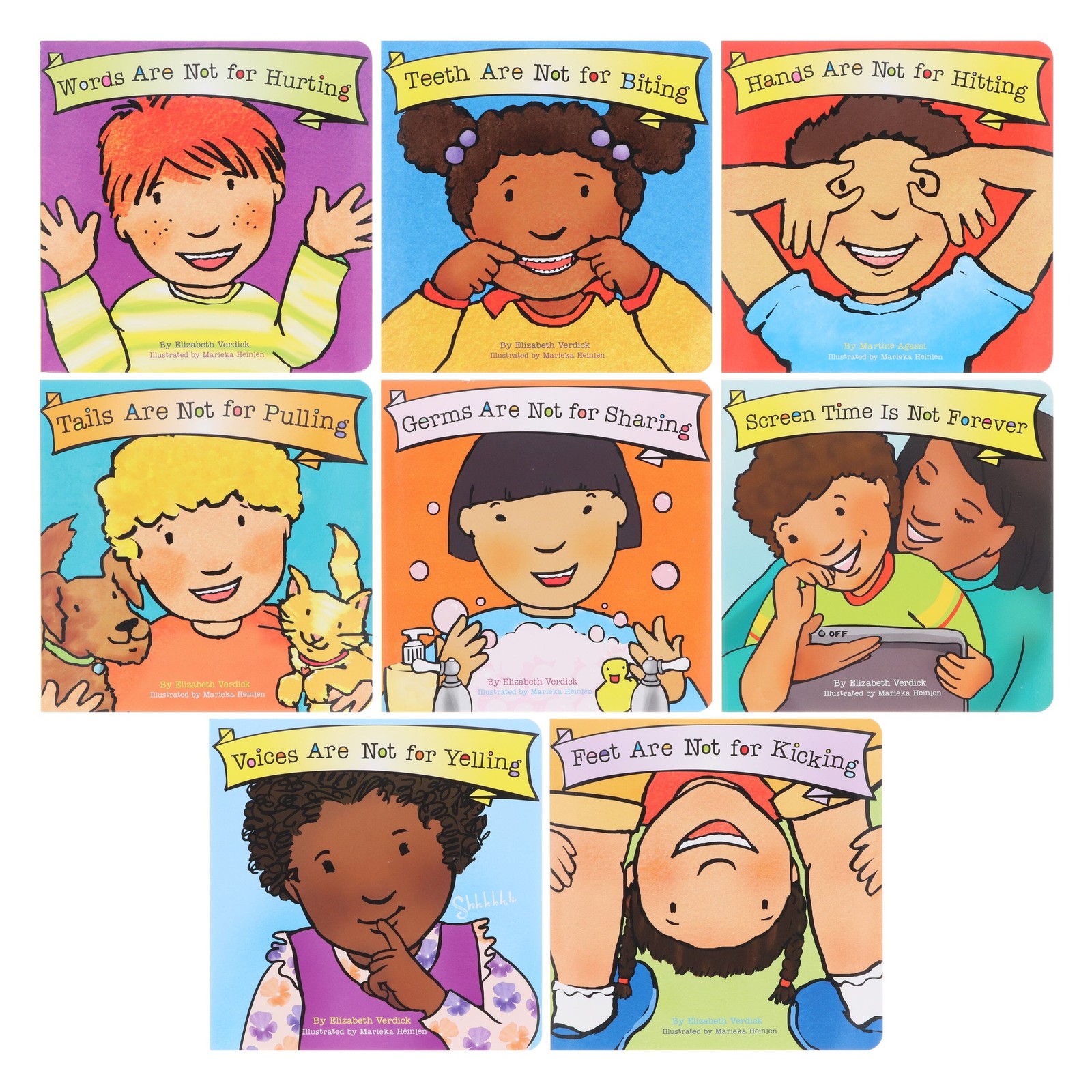 Best Behavior Series 8 Books Collection Set – Ages 1-4 – Board Book