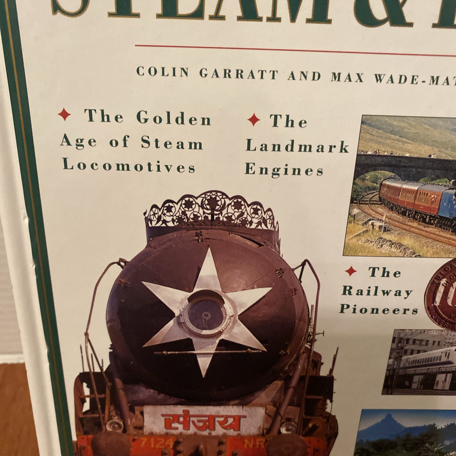 The Ultimate Encyclopedia of Steam & Rail 1998 Hardcover 512 Pages Book Trains