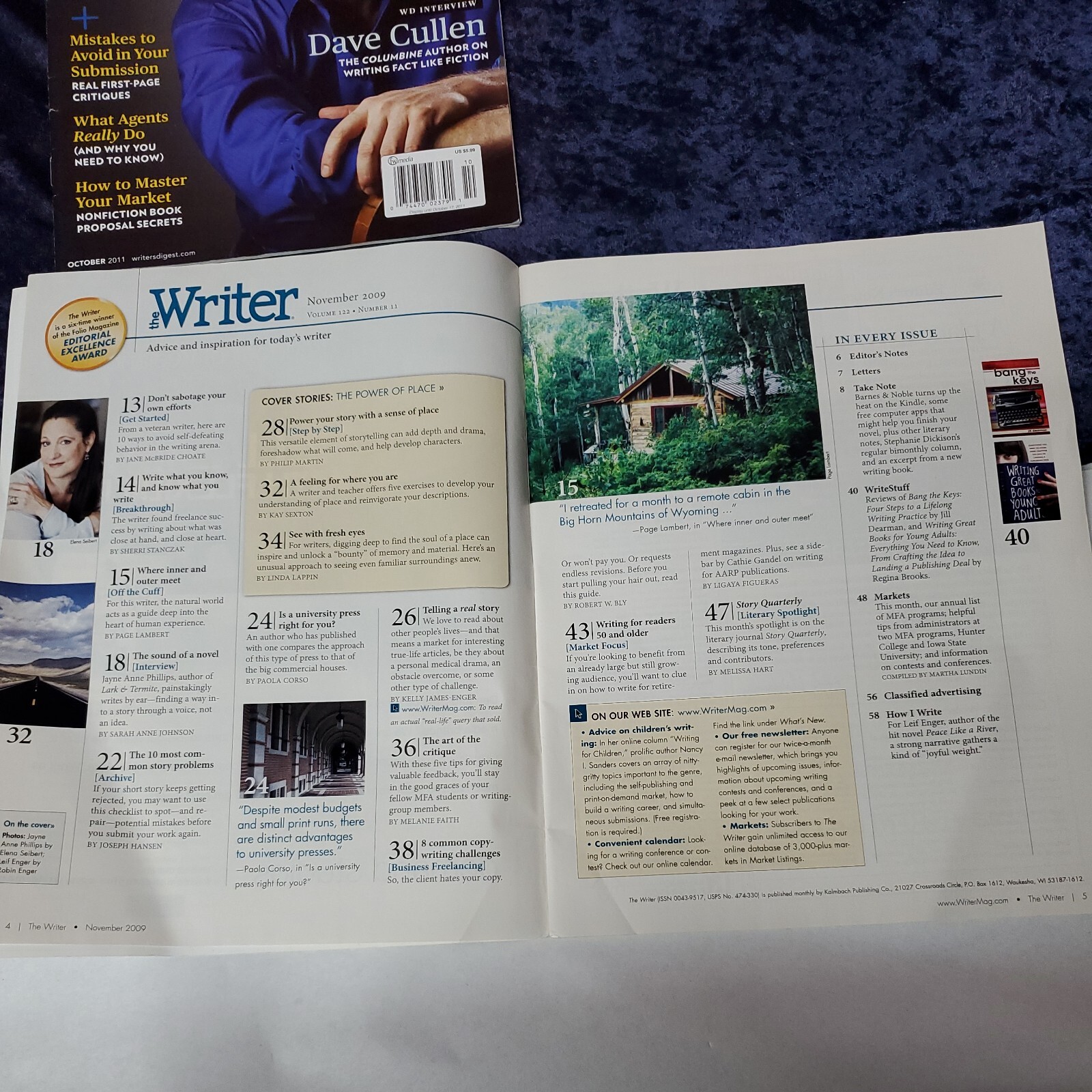 Writers Bundle Wordsmith, 2 Writer’s Magazines & 4 Books Excellent Gift Package