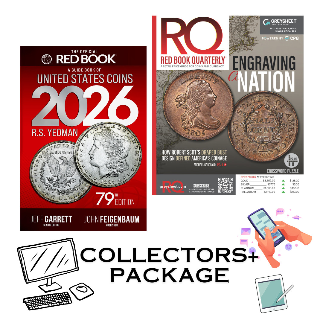 Red Book Quarterly, 2026 Red Book & digital pricing for US Coins & Currency 1 yr