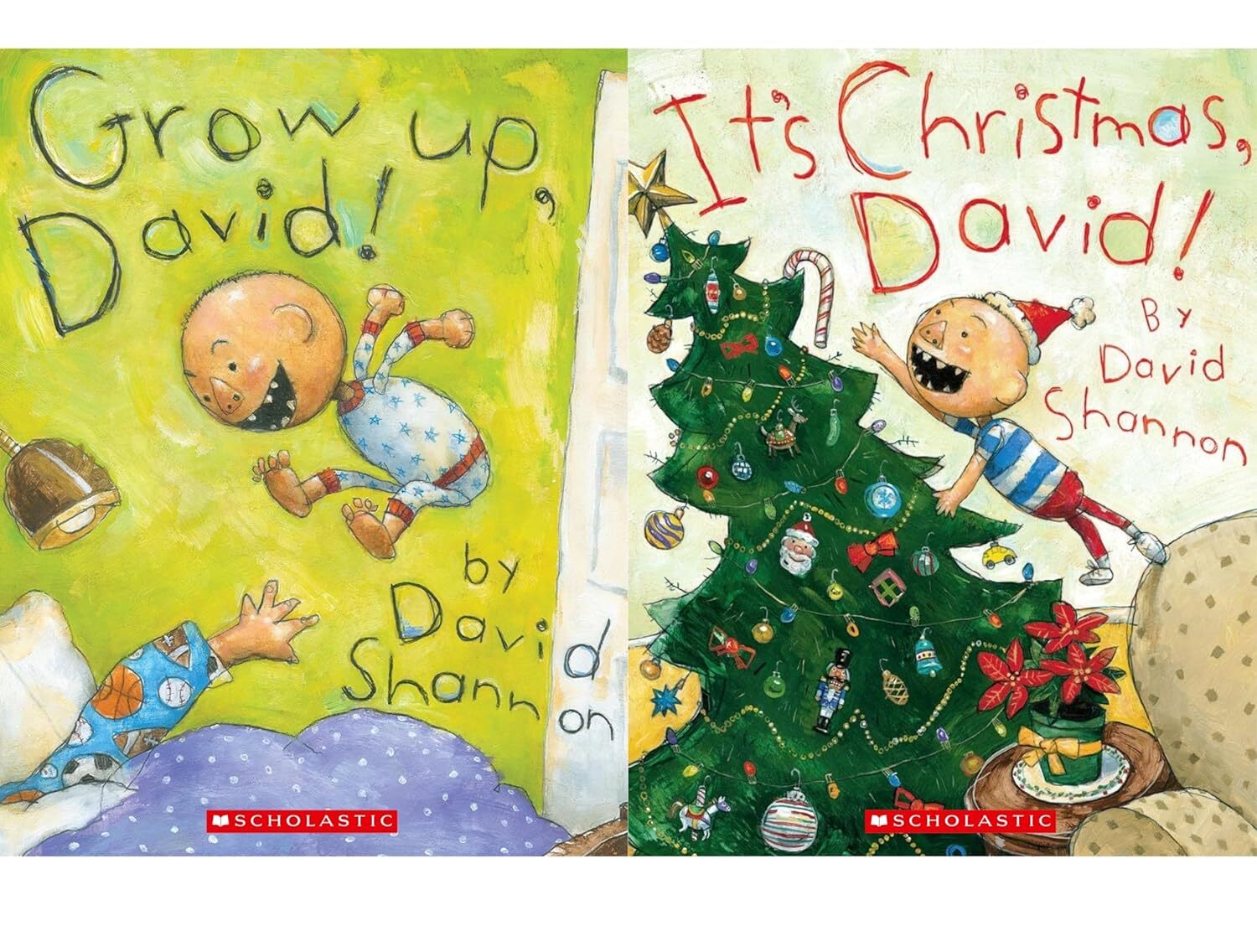 No, David! 6 Book Collection Set David Gets in Trouble, David Goes to School