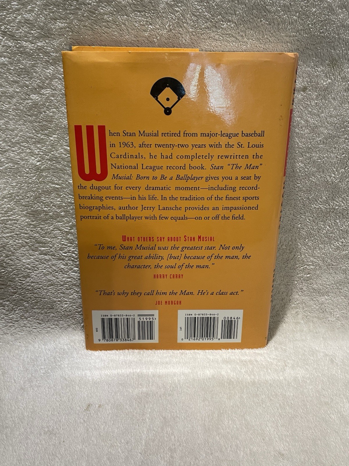 Stan the Man Musial: Born to Be a Ballplayer – 1994 HCDJ First Edition