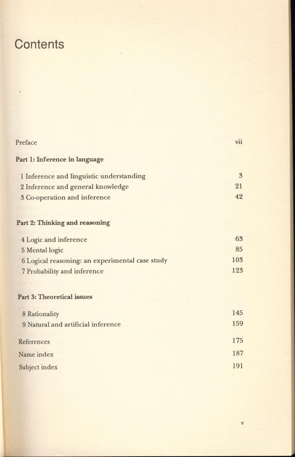 Inference and Understanding A Philosophical and Psychological Perspective Mankte