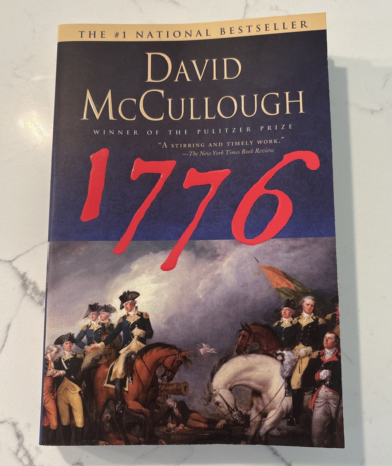 1776 David McCullough Paperback American Revolution George Washington History