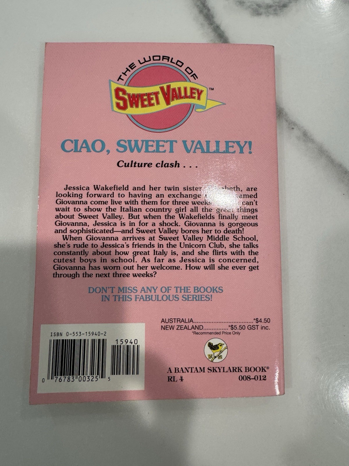 Francine Pascal Sweet Valley Twins and Friends Lot 6 Paperback 52 53 54 57 59 60