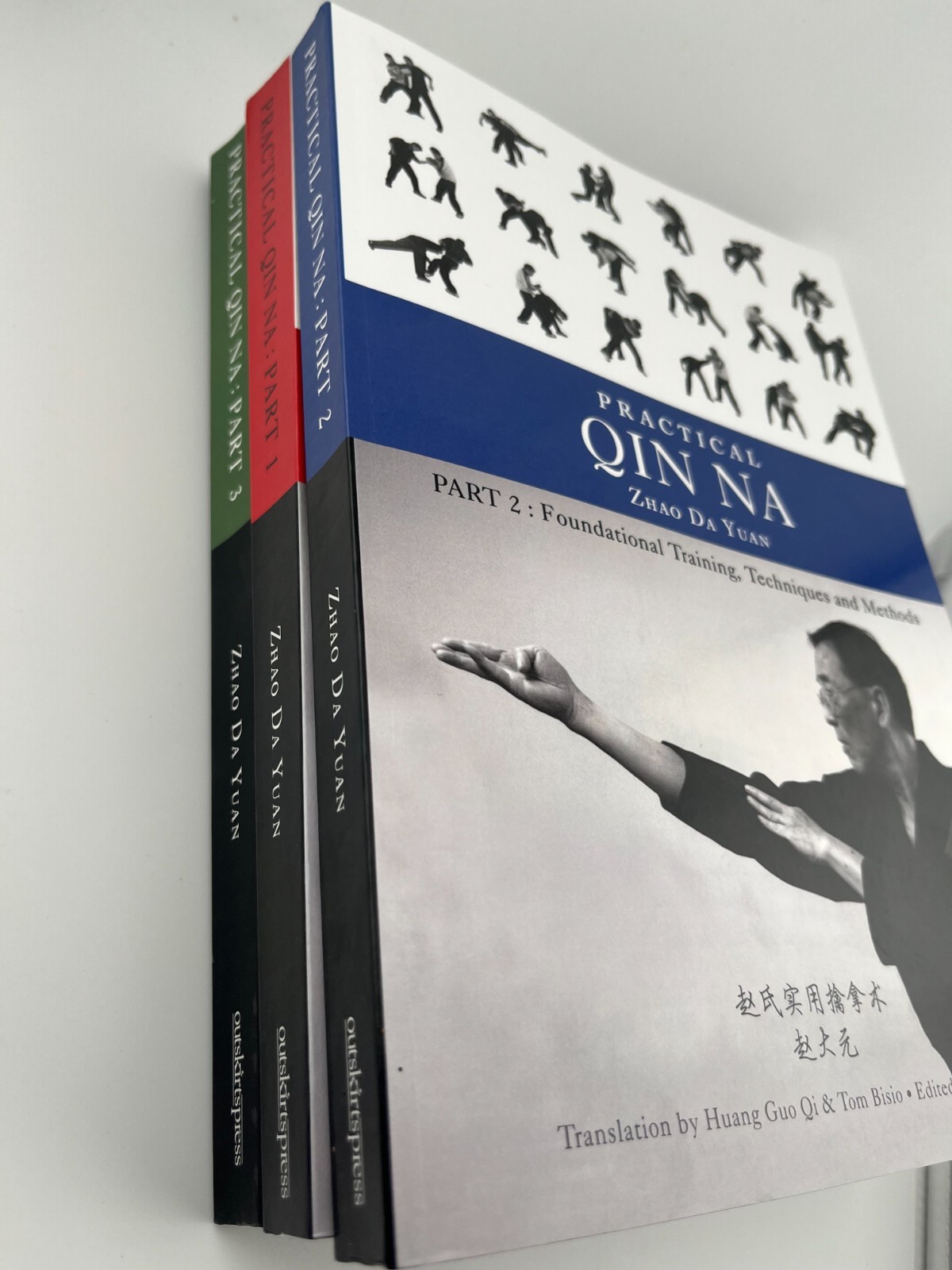 Practical Qin Na ~ Part 1,2,3 ~ Zhao Da Yuan ~ martial arts ~ lot of 3 books