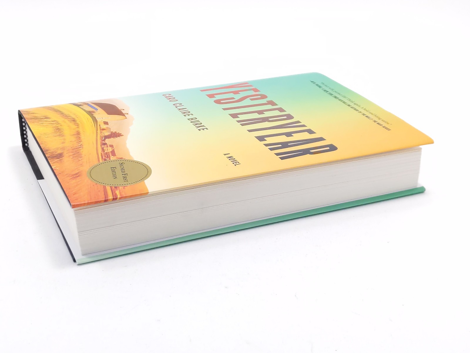 Yesteryear: A Novel by Caro Claire Burke Signed 1st/1st – Hardcover