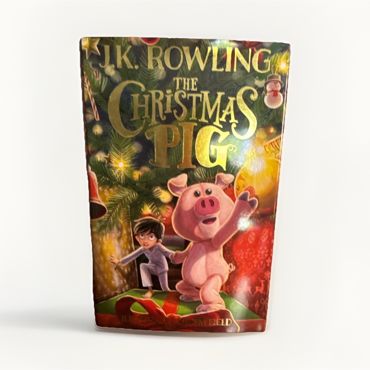 J.K. Rowling The Christmas Pig Hardcover 2020s Illustrated Dust Jacket YA