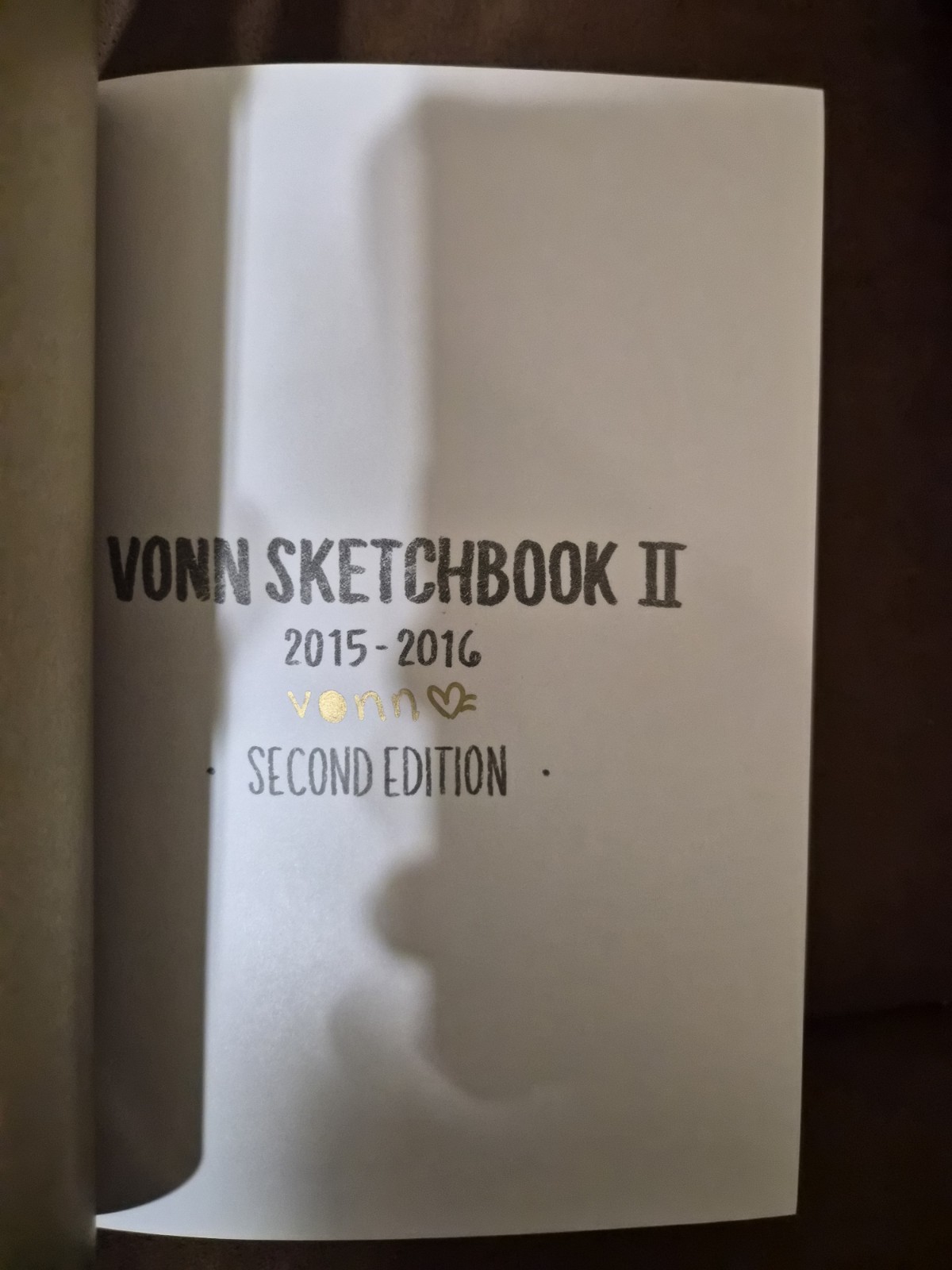 SIGNED 1st 2nd Ed Vonn Sketchbook I-IV 1-4 Timothy Von Rueden Vonnart Art Books