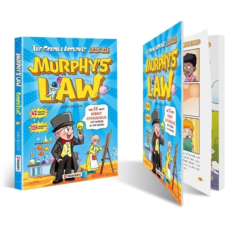 Murphy’s Law Learning Book For Kids Comic Book 8-12 Years Old Educational AUS