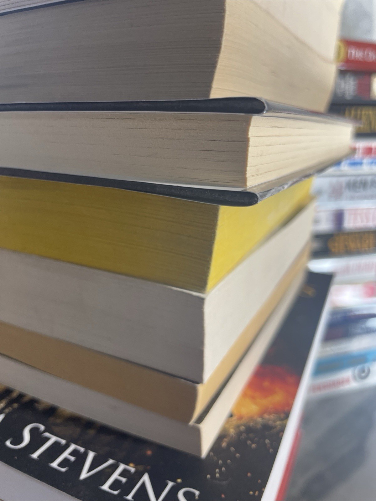 5 Pounds Assorted Fiction Paperback Books Mass Market Various Sub Genres Good