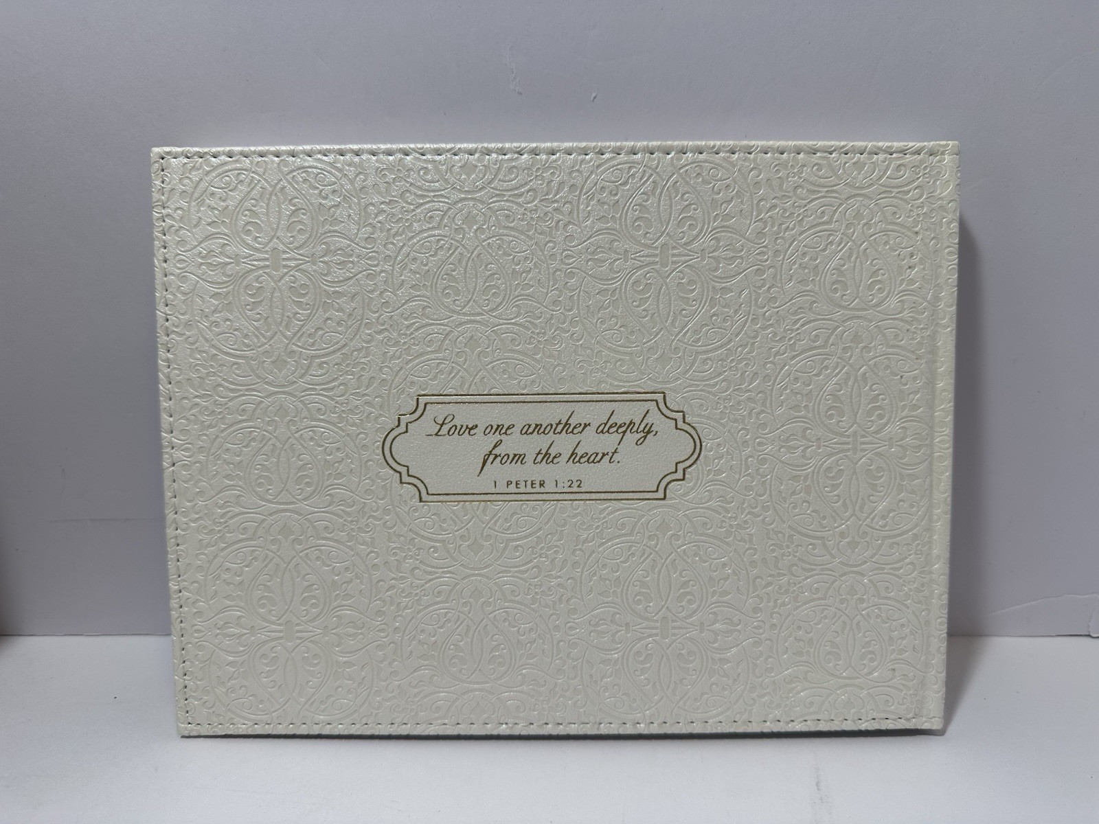 Wedding Guest Book “ Our Wedding” Lux-Leather MR & Mrs (Hardback) 160 Pages