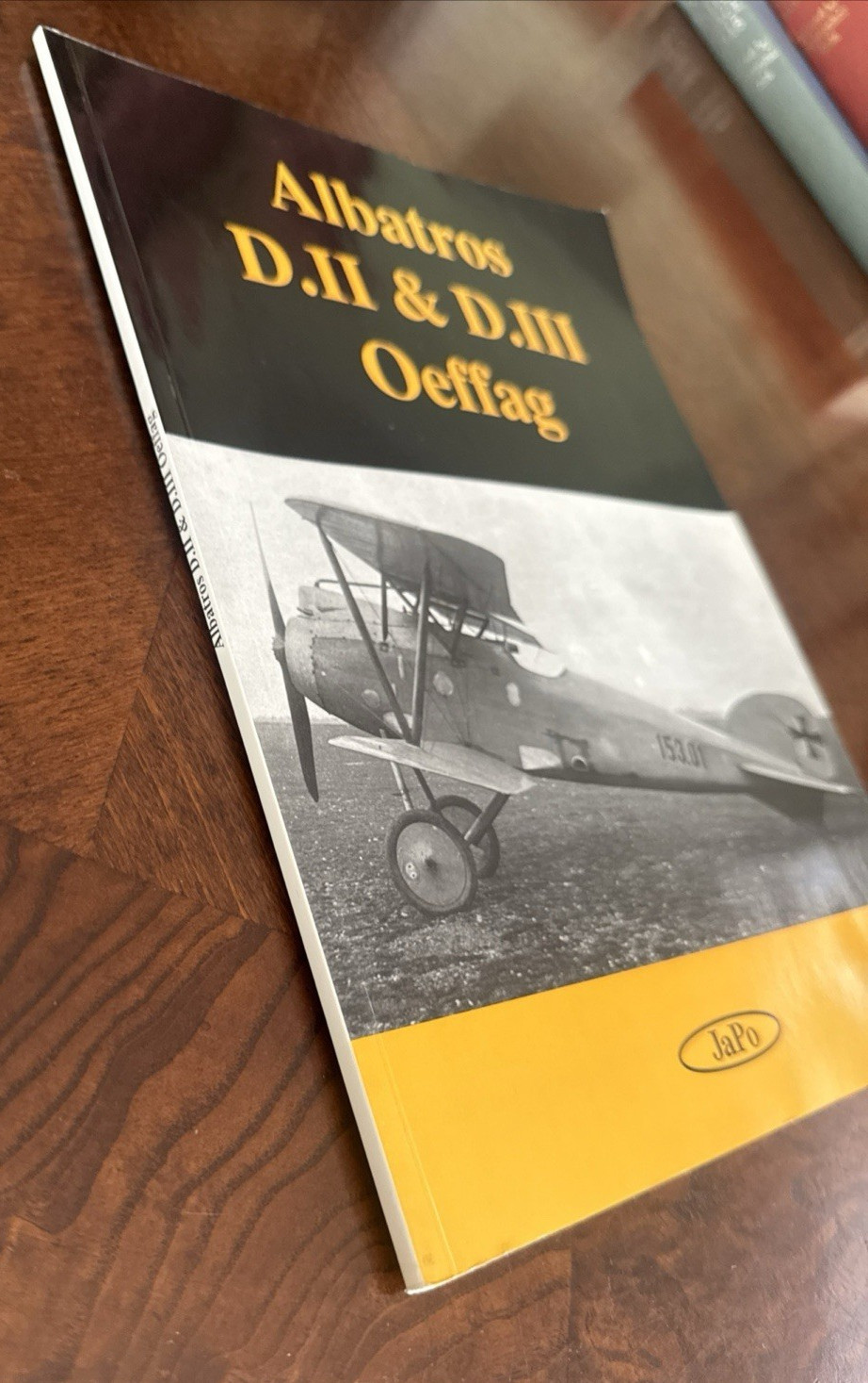 JaPo Albatros D.II & D.III Oeffag Austria Hungary WWI German Soft Cover 1998