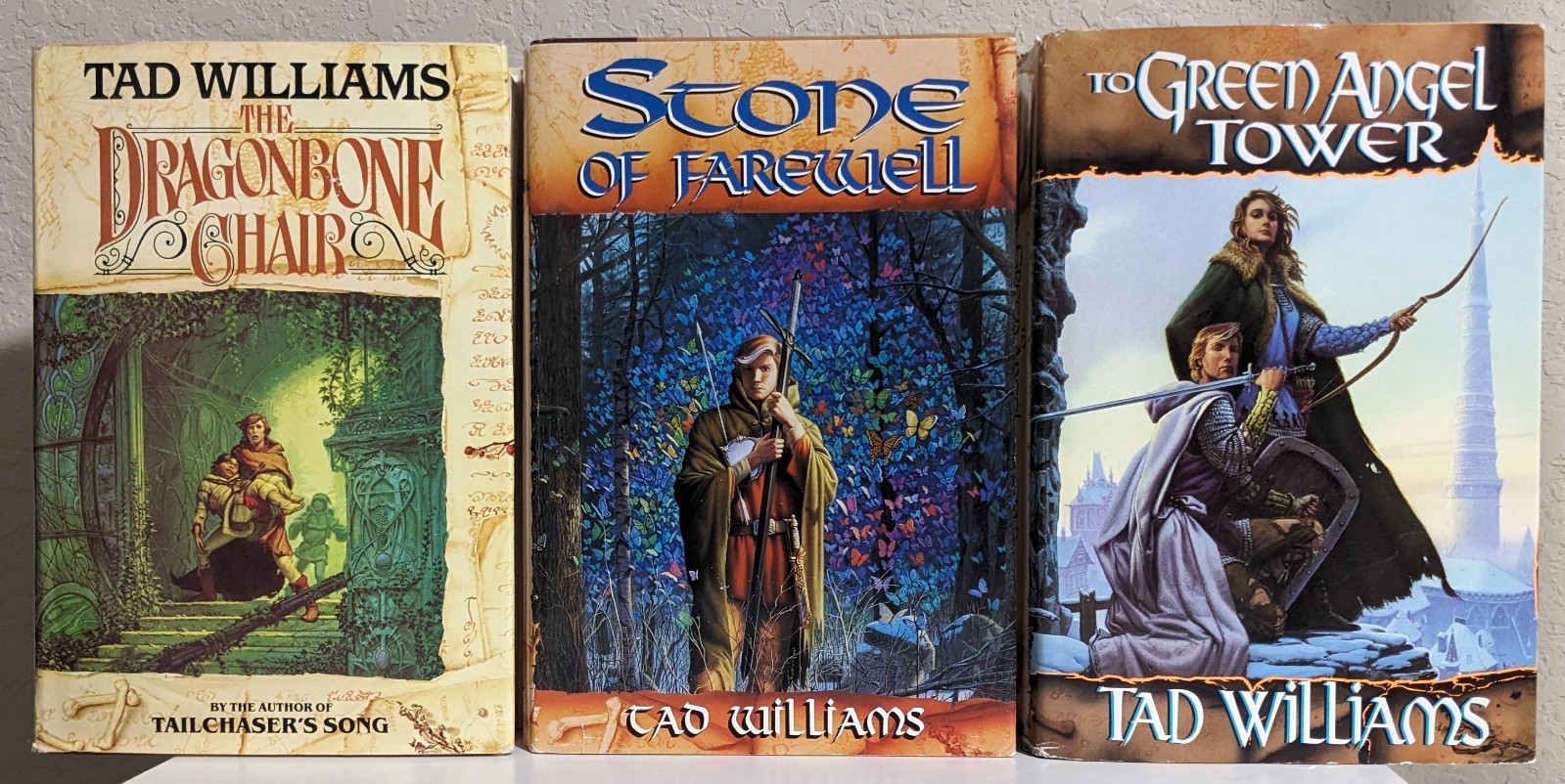 Tad Williams = MEMORY, SORROW, AND THORN = complete set – 3 BCE hardcovers