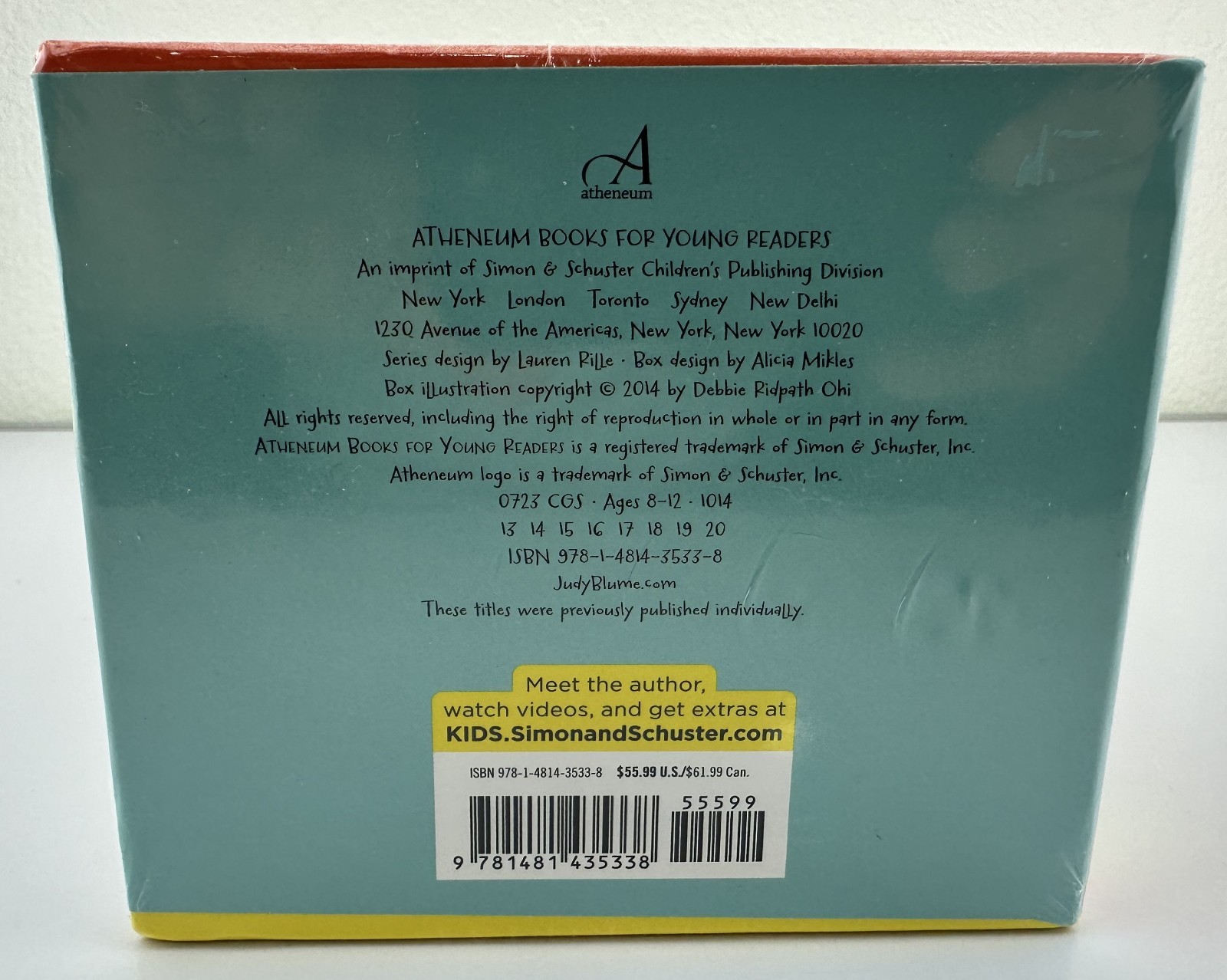 Judy Blume Essentials Boxed Set – 7 Paperback Books – Brand New & Sealed