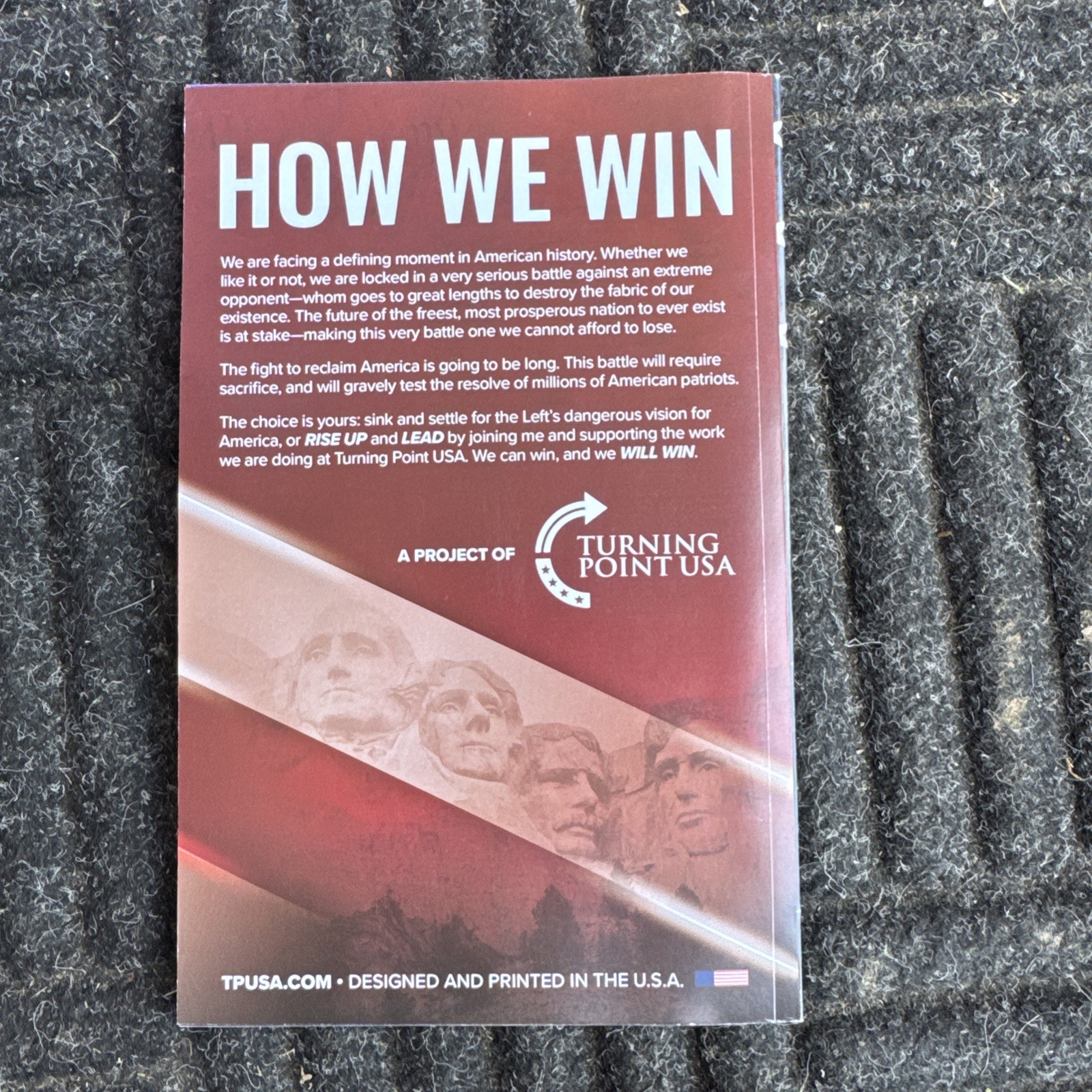 How We Win by Charlie Kirk 2022 Trade Paperback Turning Point