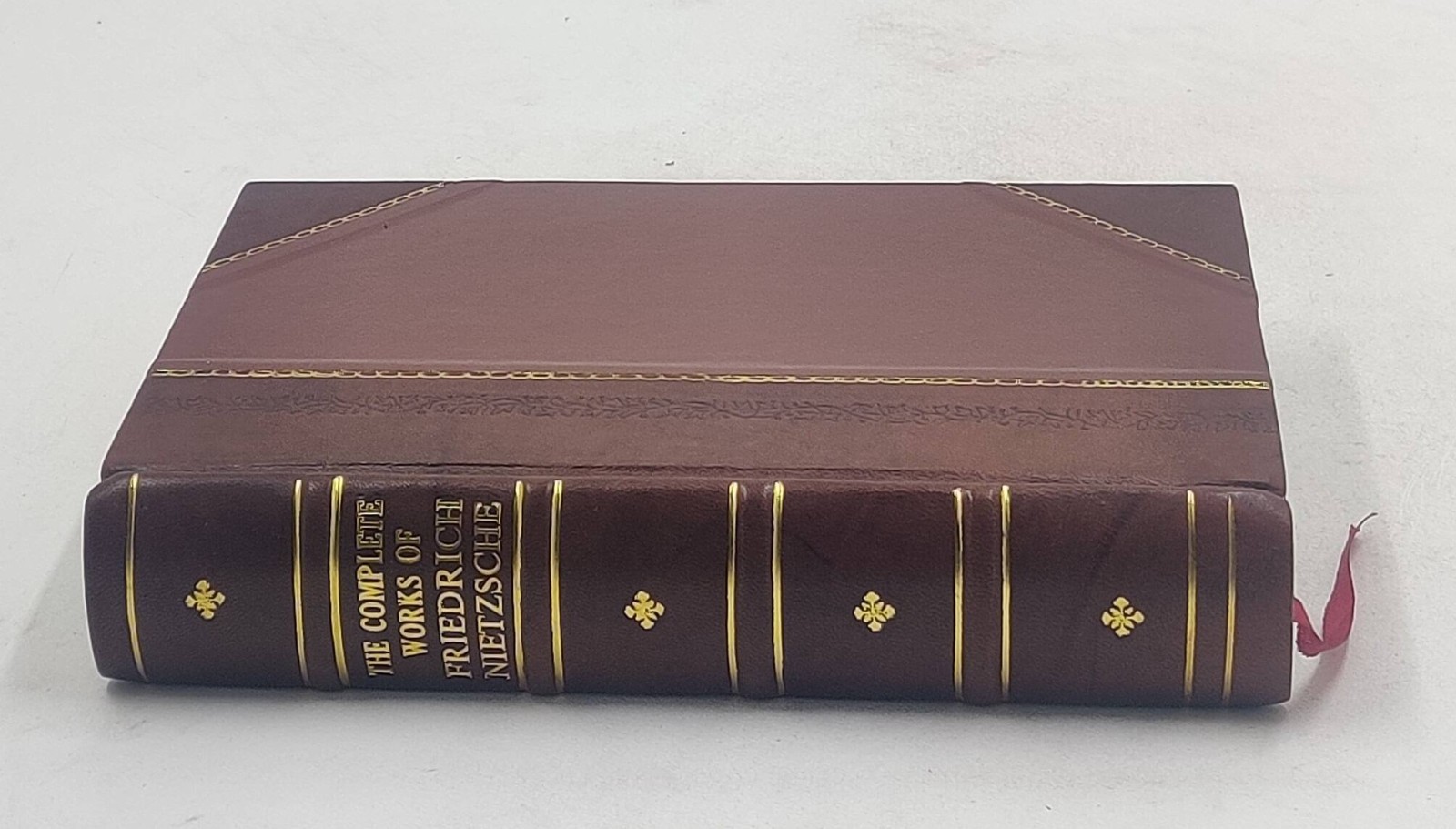 The complete works of Friedrich Nietzsche the first complete a [Leather Crafted]