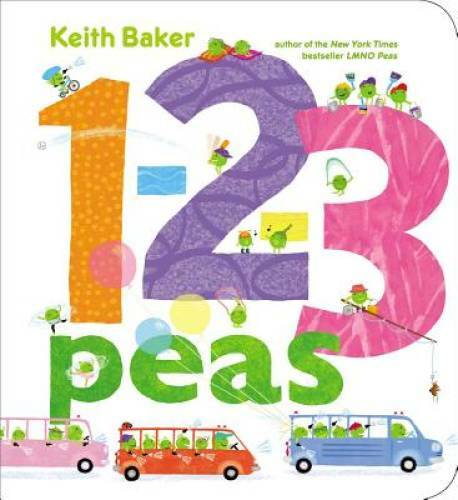 1-2-3 Peas (The Peas Series) – Board book By Baker, Keith – GOOD
