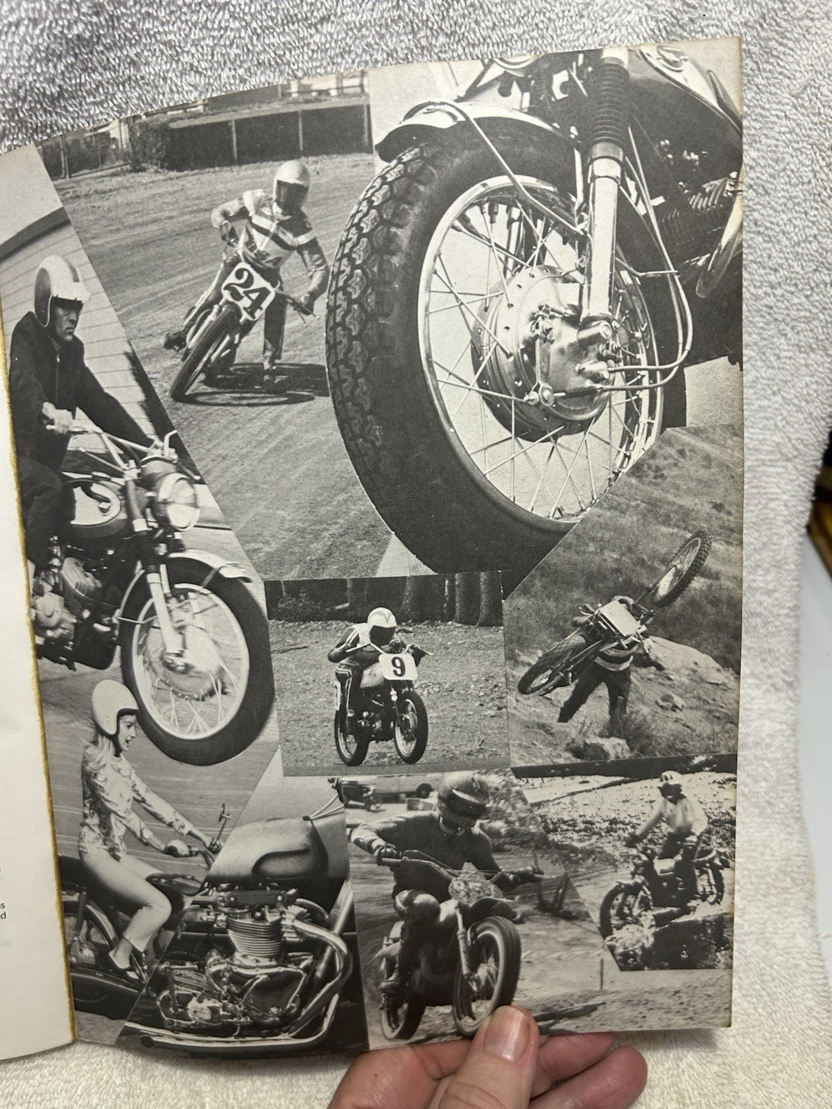 Vtg. Book Motorcycle Digest 320 Pages Illustrated 1972