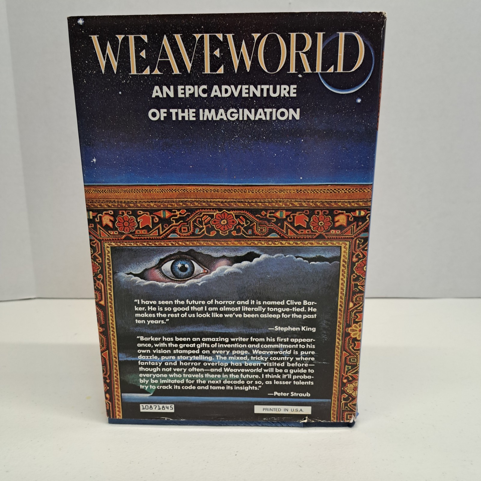 Weave World by Clive Barker Hardcover 1987