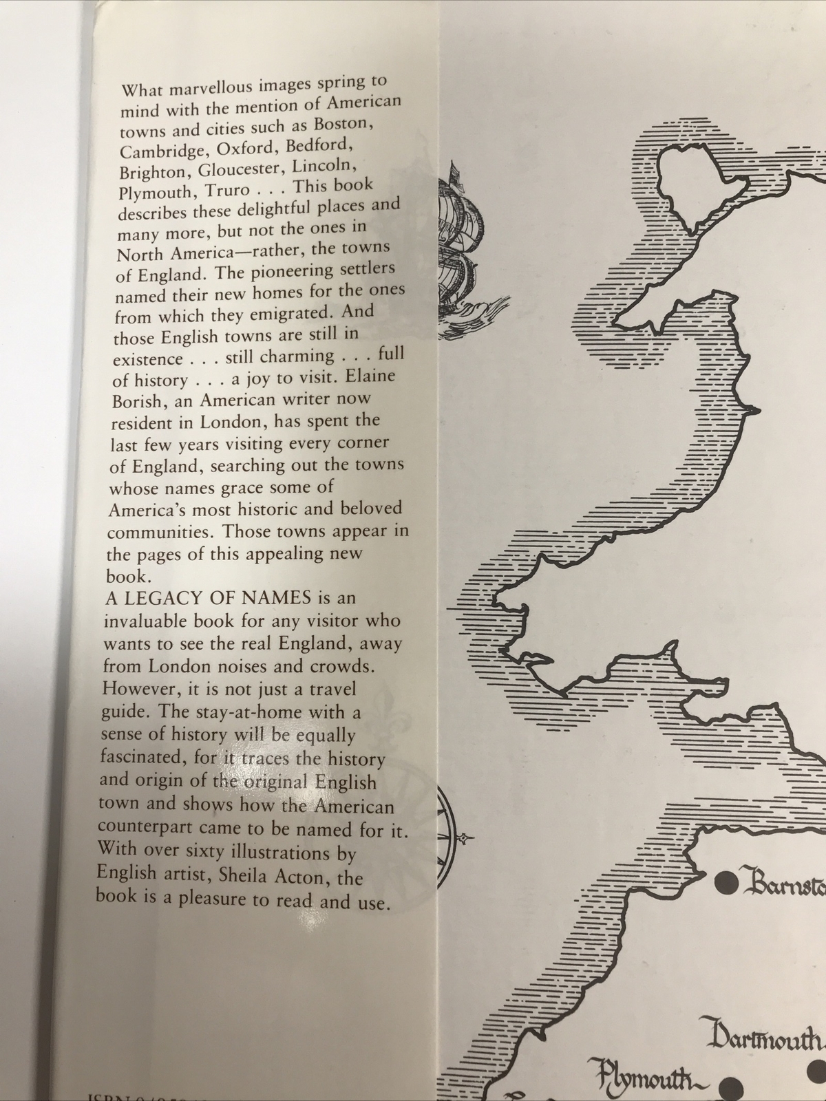 A Legacy of Names: English Towns with American Counterparts (Eg Massachusetts)