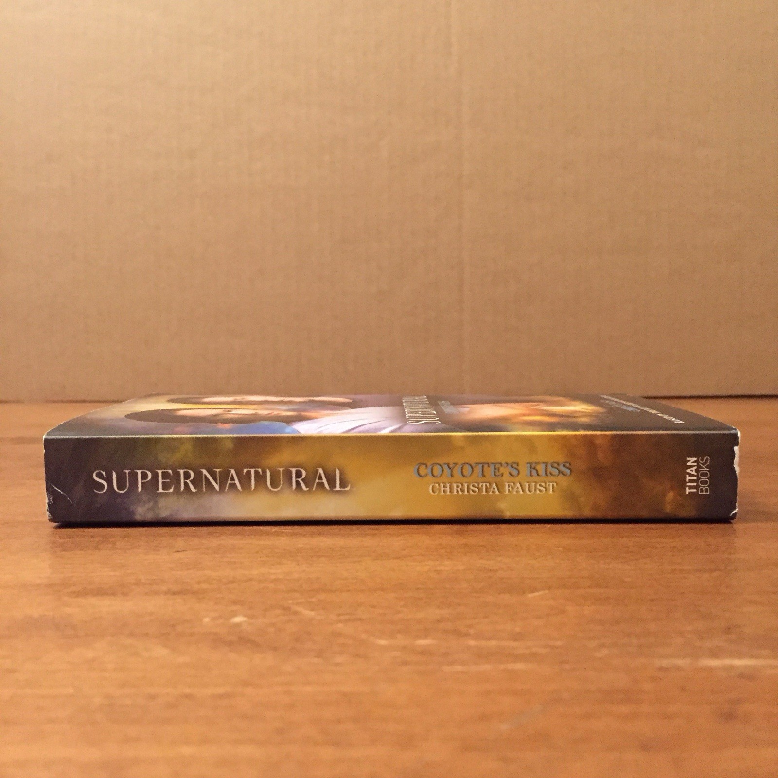 Supernatural: Coyote’s Kiss by Christa Faust 2011 Titan Books 1st Ed MMPB Unread