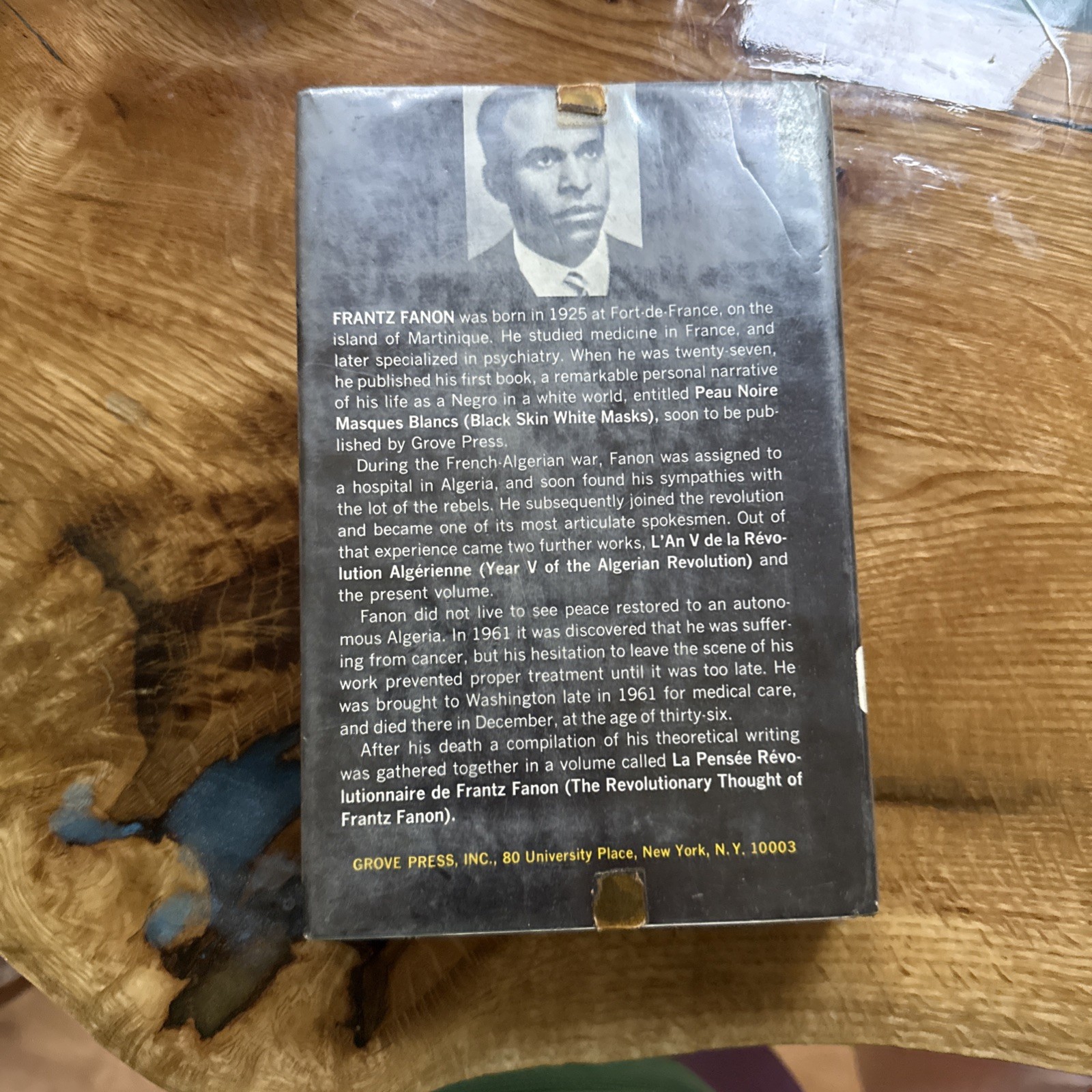 WRETCHED OF EARTH By Frantz Fanon First Evergreen Edition 1966 Hardcover