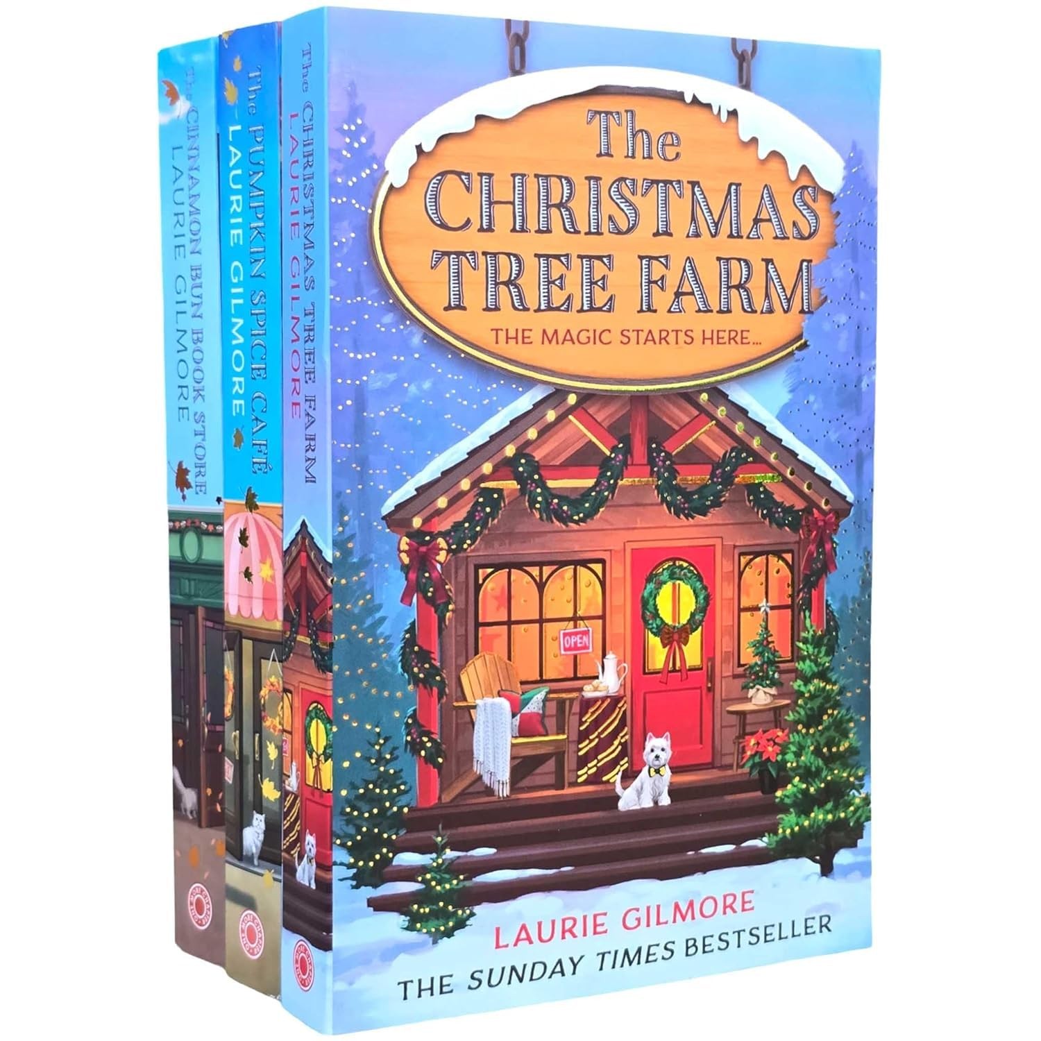 Dream Harbor Series Book 3 Books Set By Laurie Gilmore The Pumpkin Spice Caf?
