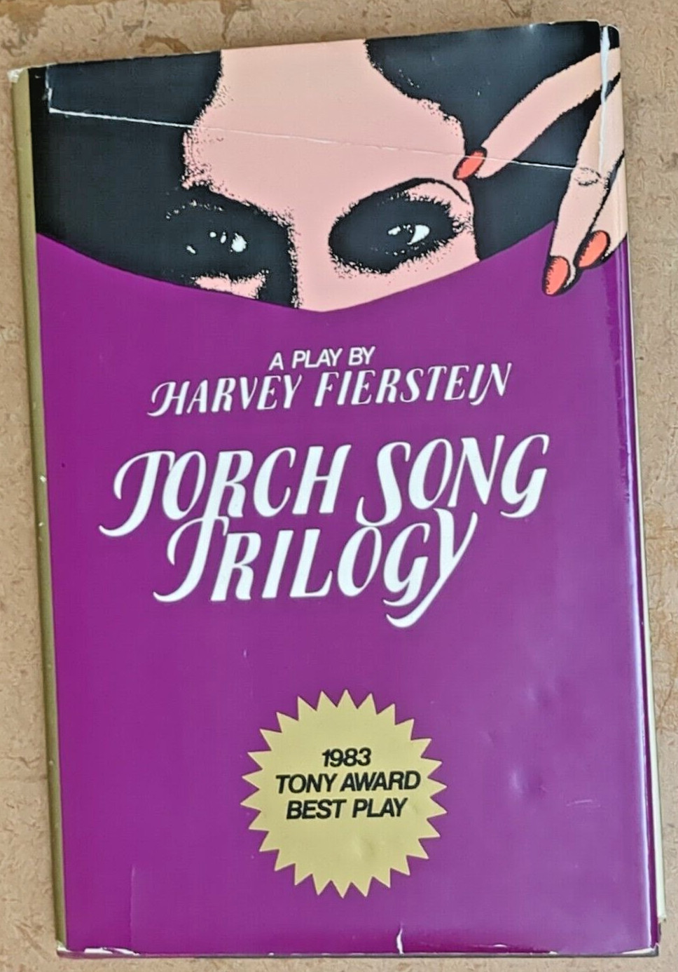 Torch Song Trilogy by Harvey Fierstein author signed book 1983 nice autograph