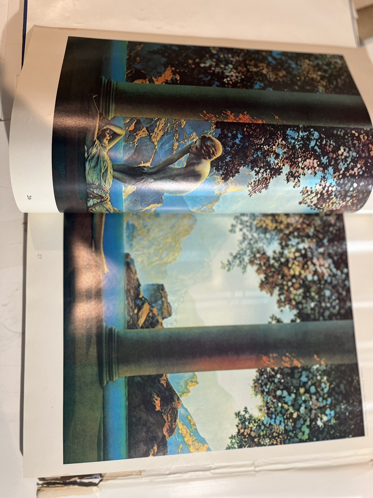 MAXFIELD PARRISH BOOK: THE EARLY YEARS: 352 PAGES: 1973