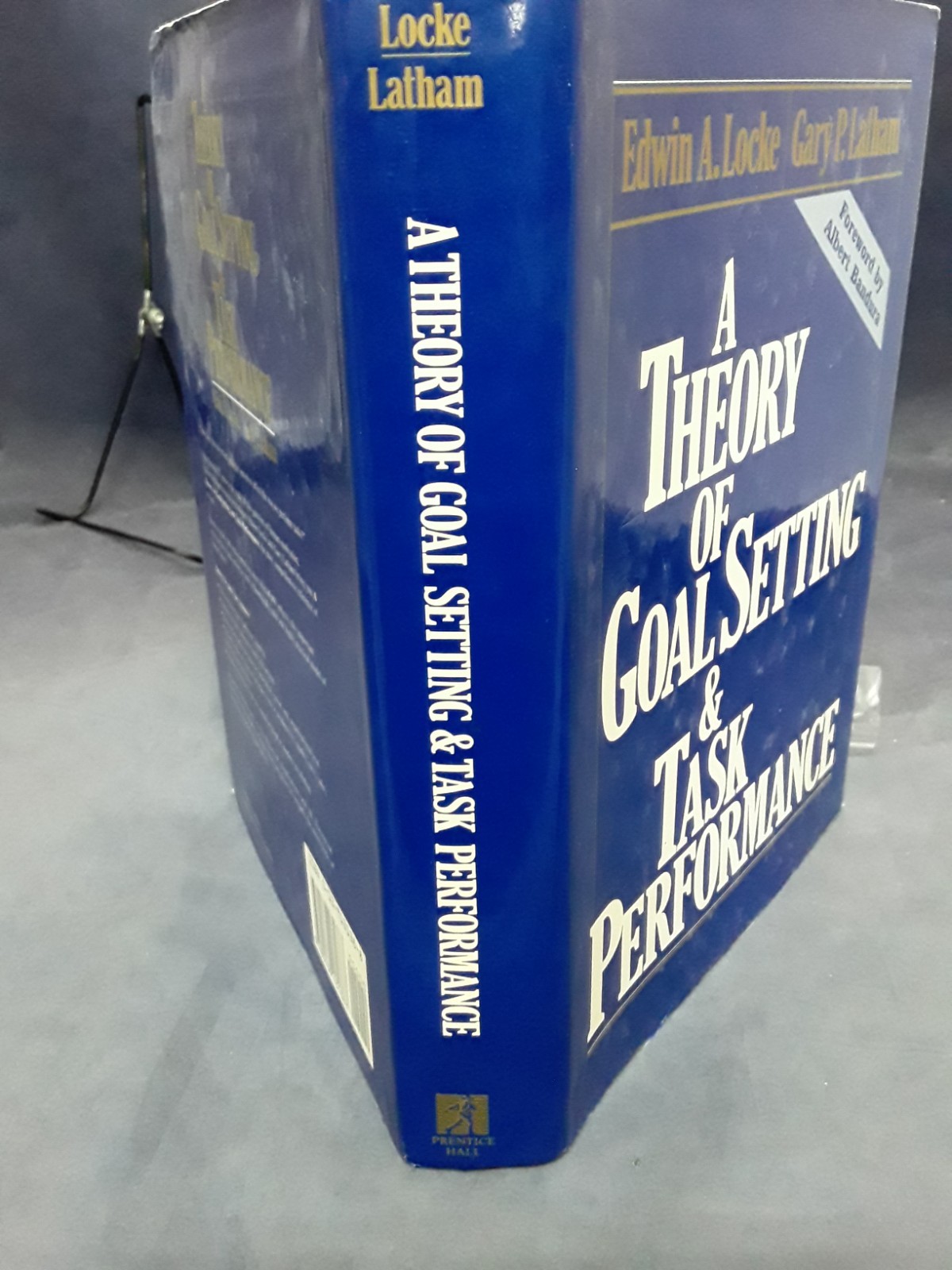 Theory of Goal Set & Task Perform Locke & Latham Prentice Hall 1990 HB LN 260527