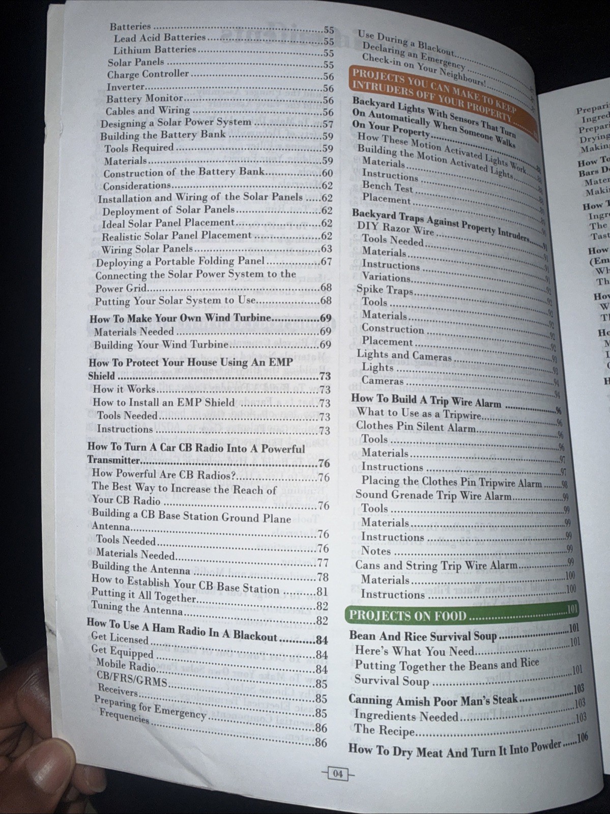 NO GRID Survival Projects Produce Everything You Need Off Grid PB Book
