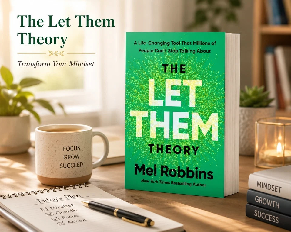 The Let Them Theory By Mel Robbins, Paperback Book