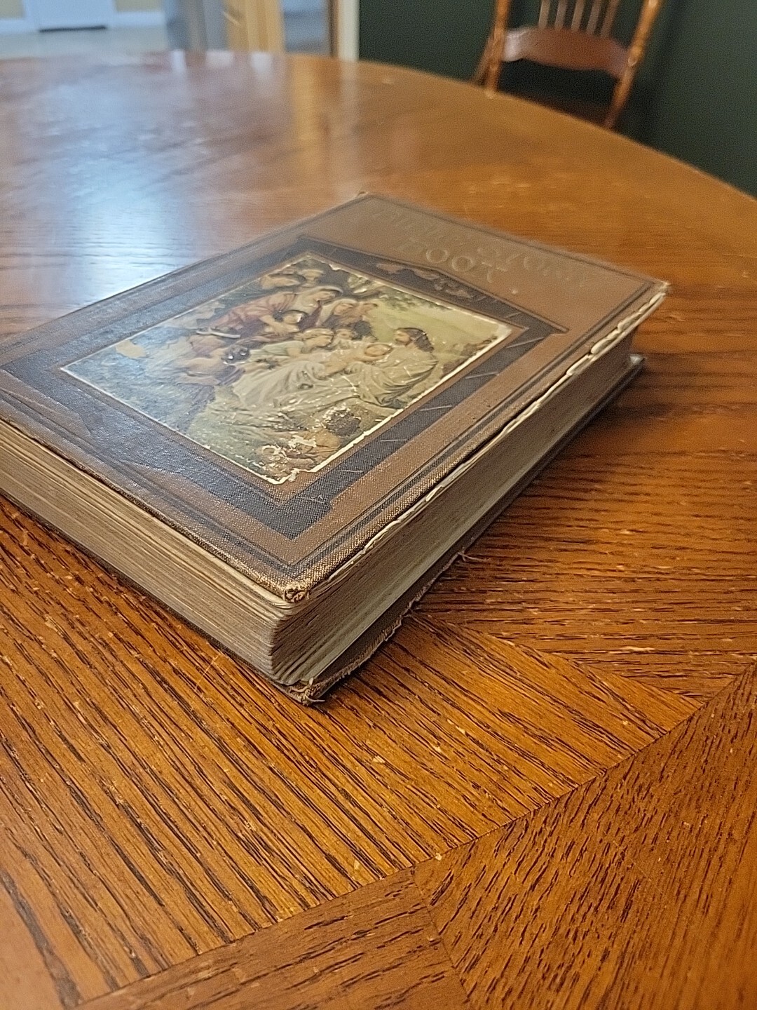 Antique Bible Story Book Elsie Egermeier 1922 Profusely Illustrated