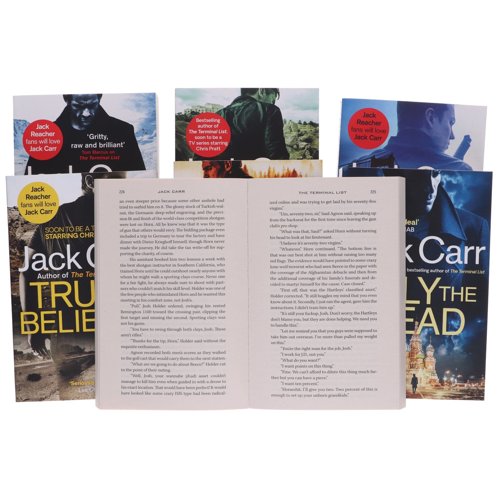 James Reece Series 7 Books Collection Set By Jack Carr – Fiction – Paperback