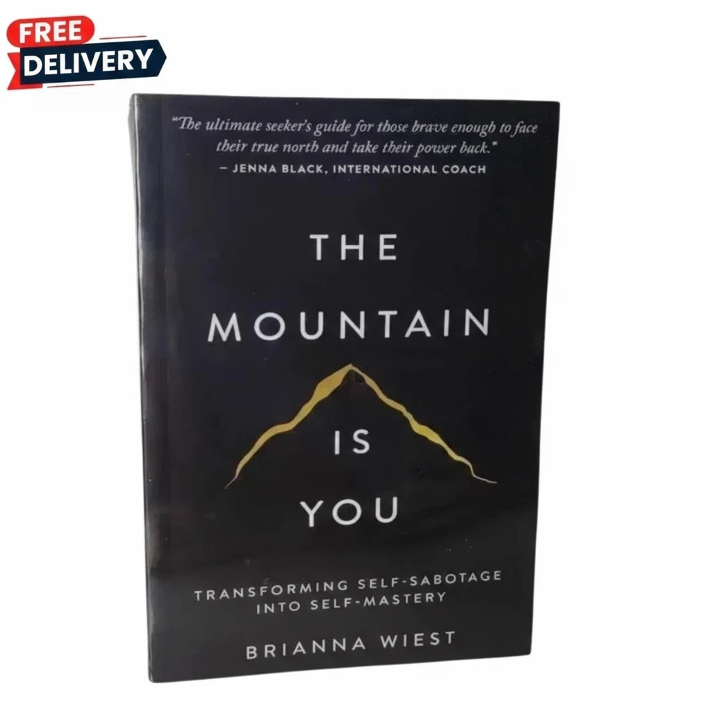 The Mountain is you by Brianna Wiest Paperback Book – Free Shipping US