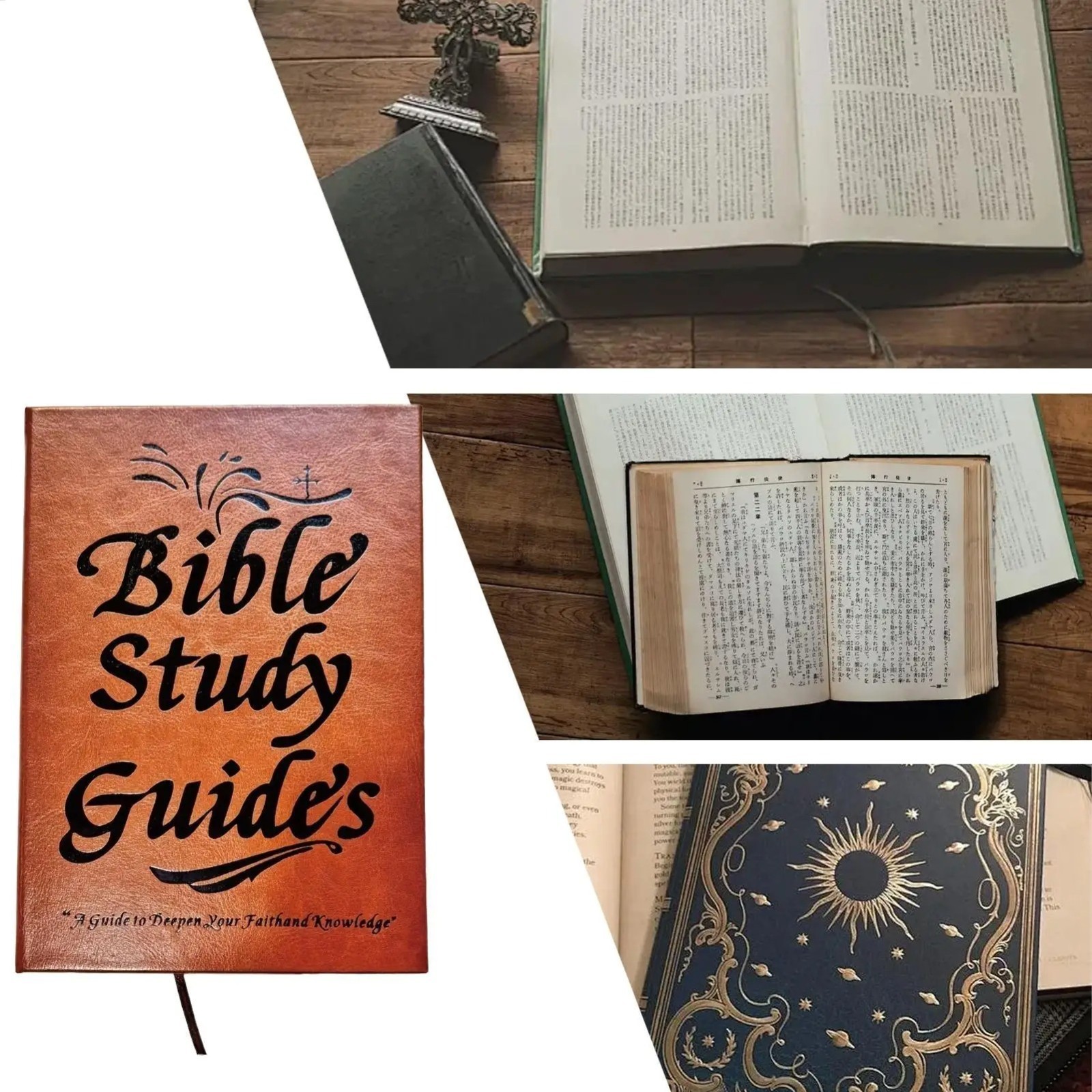 66-Page Bible Study Guide & Devotional Journal Christian Planner