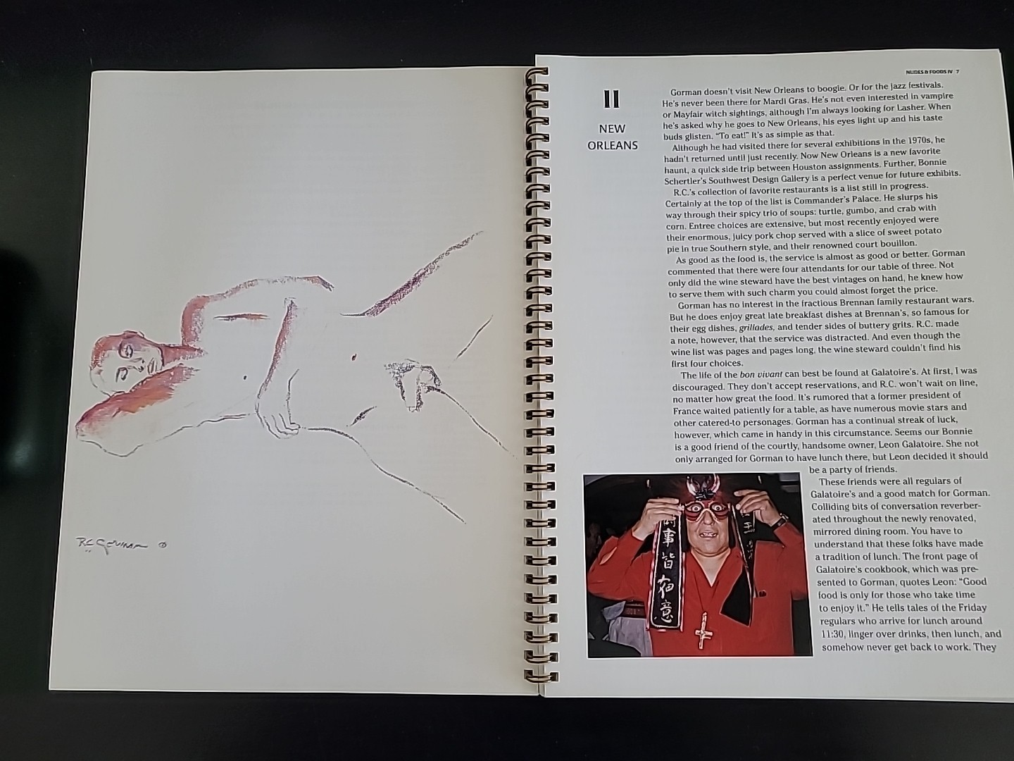 R.C. Gorman: Nudes & Foods IV The Millennium Edition. Signed