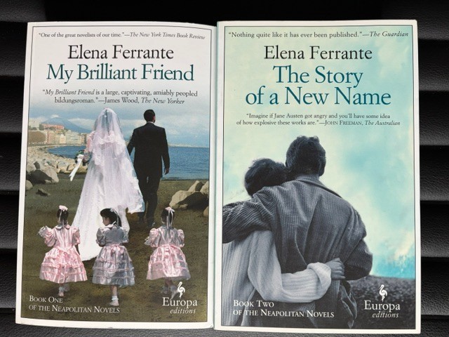 Elena Ferrante PB v. 1-2 of Neapolitan Quartet, Like New, My Brilliant Friend +1
