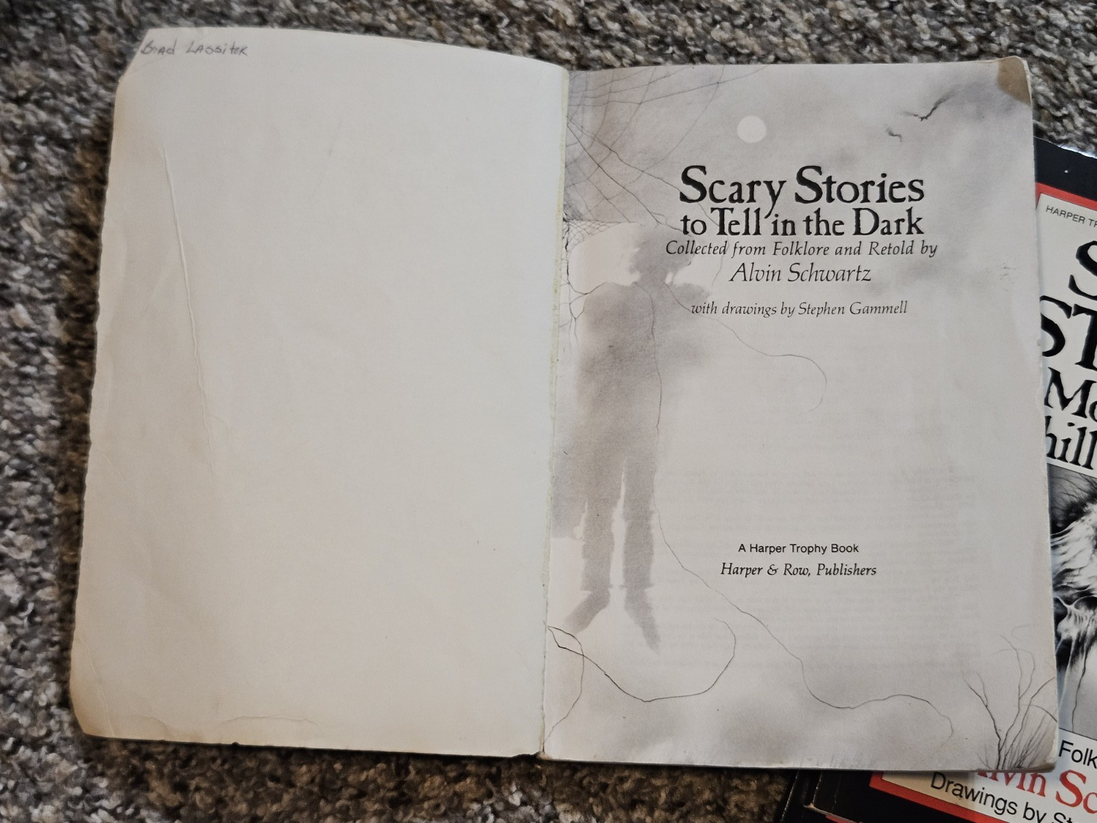 More Scary Stories to Tell in the Dark Book Set 1 2 3 By Alvin Schwartz