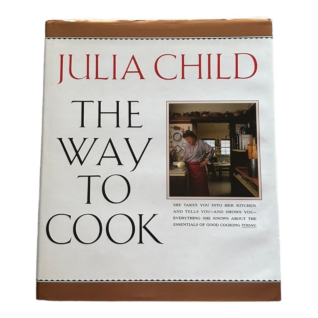 Julia Child The Way to Cook Cookbook 512 Pages Culinary Masterpiece Classic VG
