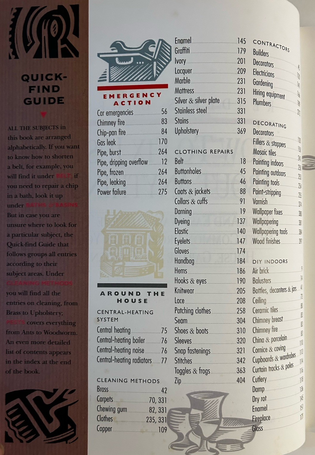 How to Fix Just About Anything by Reader’s Digest 1996 First Edition 416 Pages