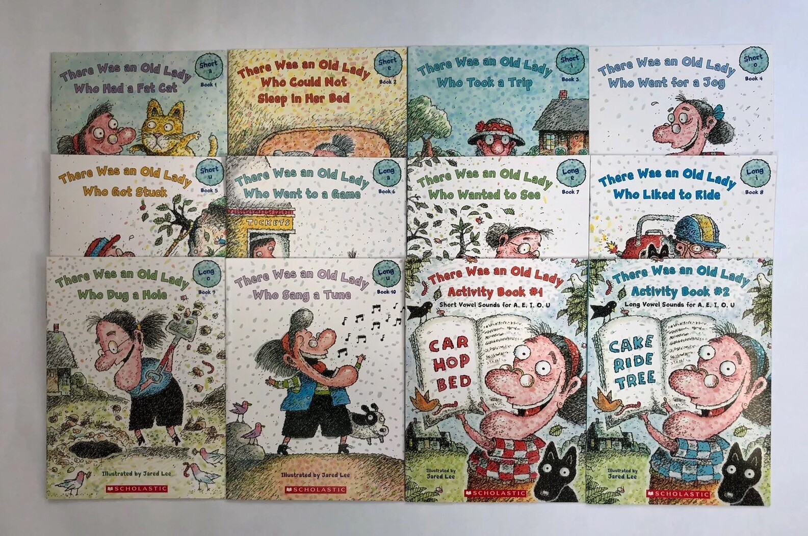 There Was An Old Lady Who Swallowed Some Phonics Lot 12