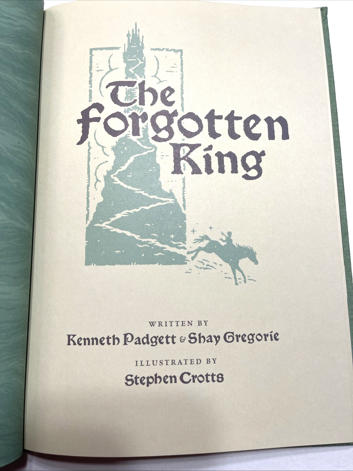 The Forgotten King Kenneth Padgett Shay Gregorie 1st Ed 2022 Christian Kids HC
