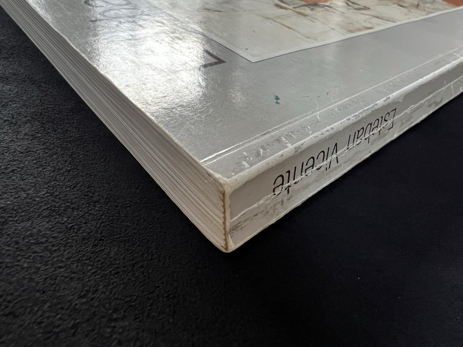 Esteban Vicente Pinturas Y Collages 1925-1985, Soft Cover Book, 184 Pages