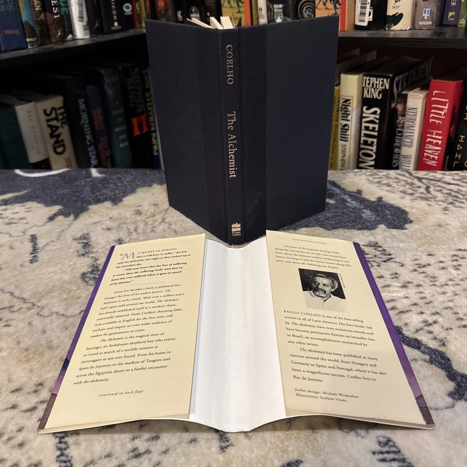 The Alchemist by Paulo Coelho (Hardcover) 8th Print, SIGNED by Translator